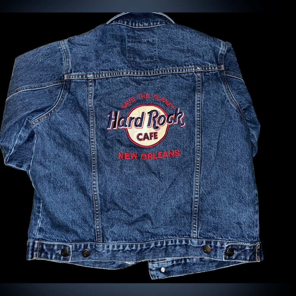 HARD ROCK CAFE NEW ORLEANS DENIM JACKET